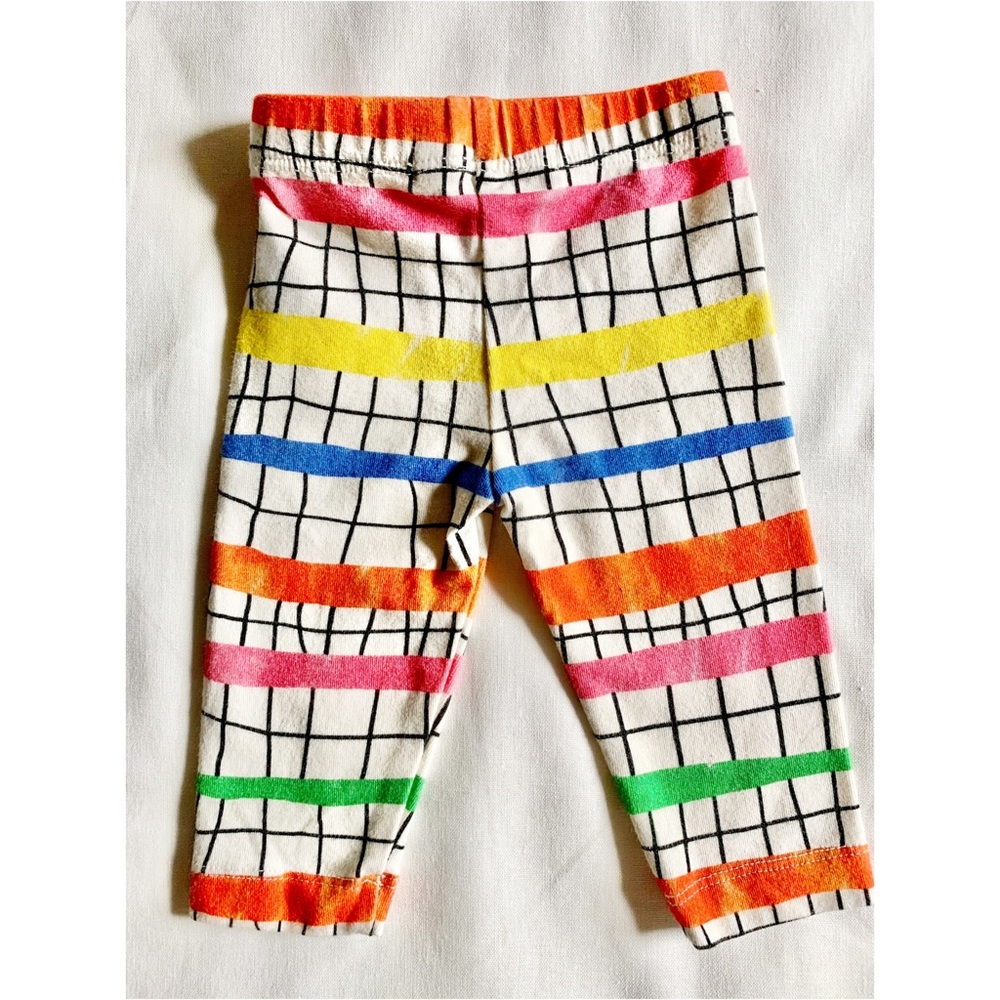 Noe & Zoe geometric leggings in Olympic pattern
